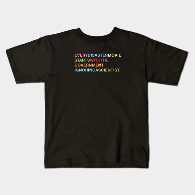 The Wisdom In Fiction Kids T-Shirt by NeonSunset